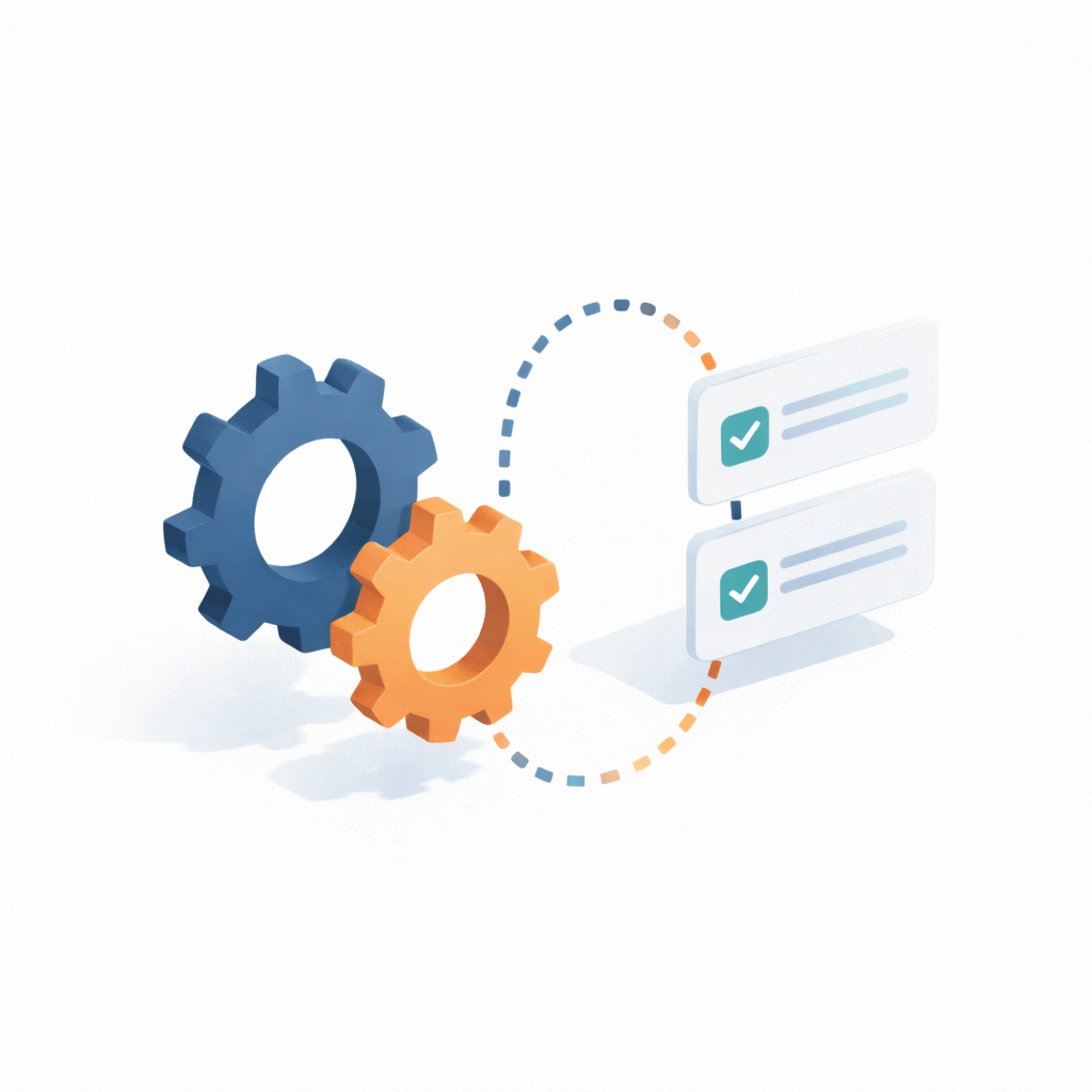 業務効率化・システム整備のイメージ